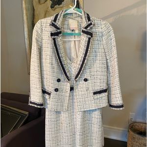 Rebecca Taylor suit! Worn by Lindsay Lohan.
